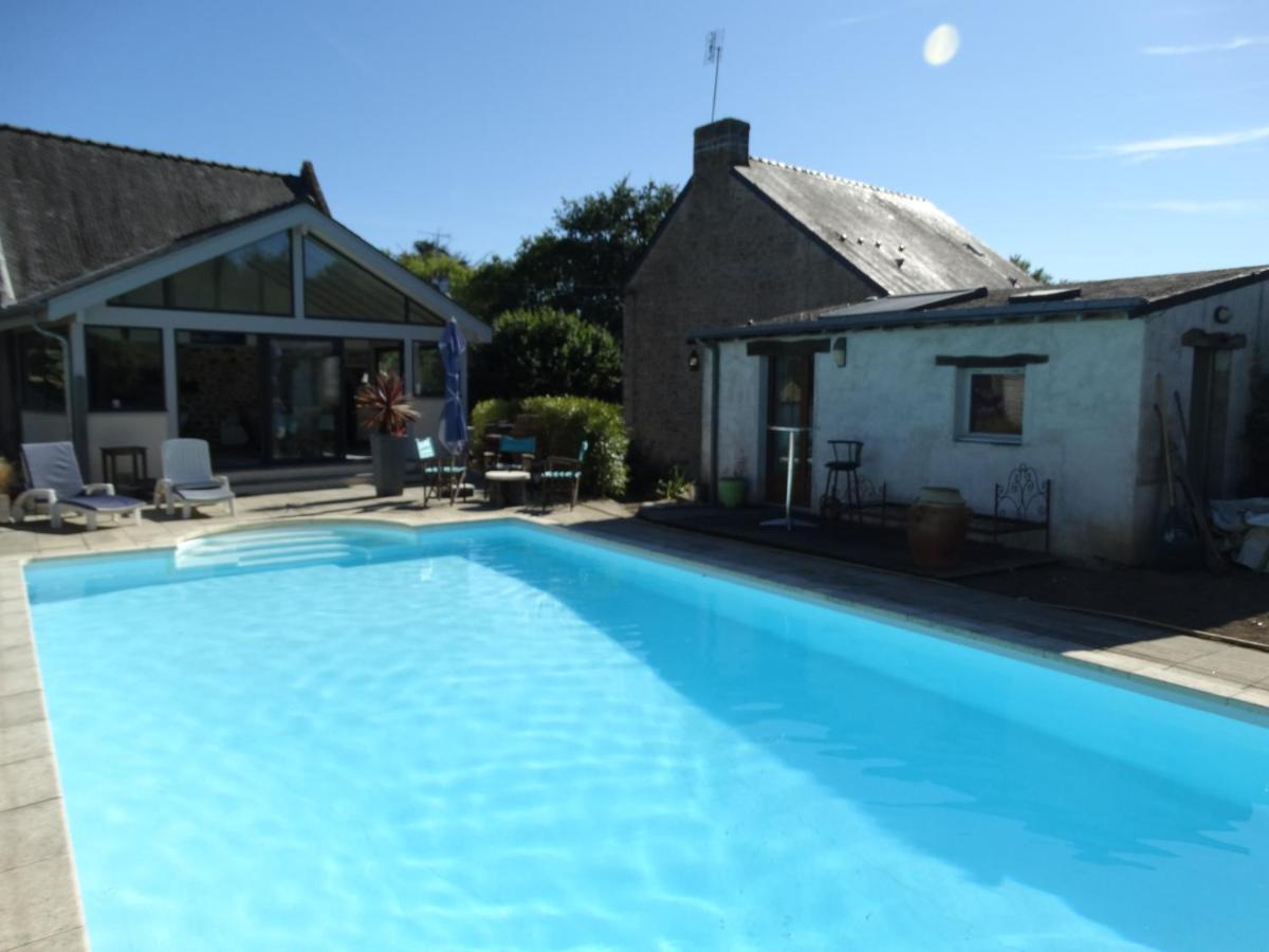 Maison piscine Guidel Esterno foto