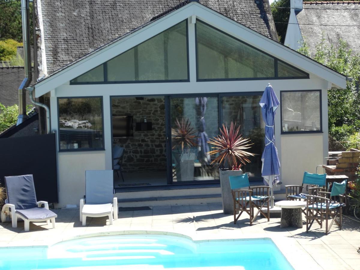 Maison piscine Guidel Esterno foto